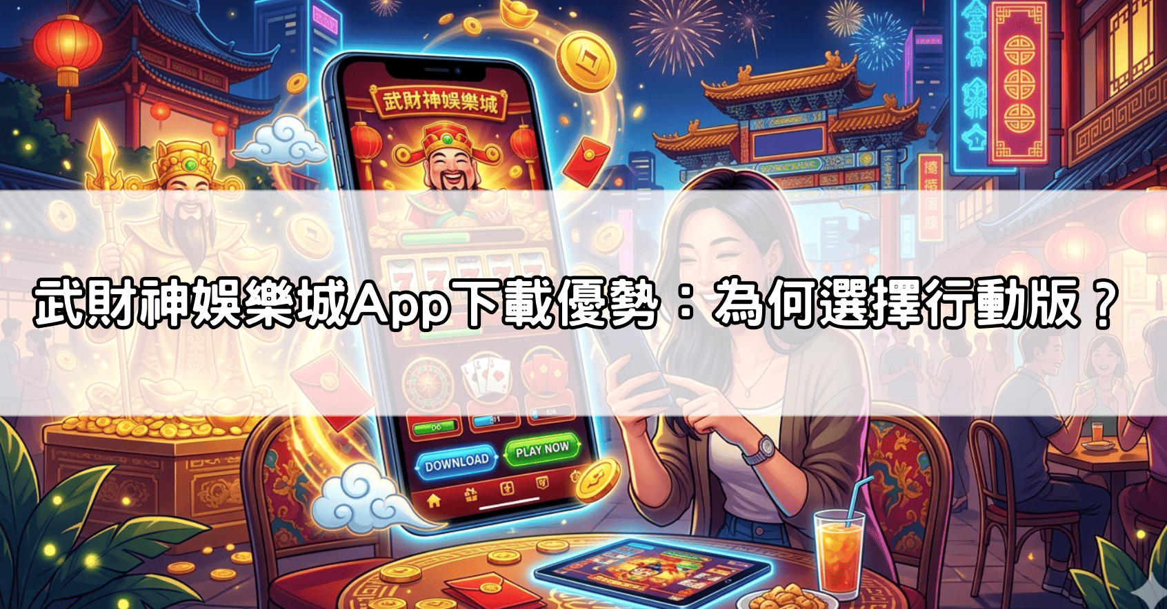武財神娛樂城App下載優勢：為何選擇行動版？