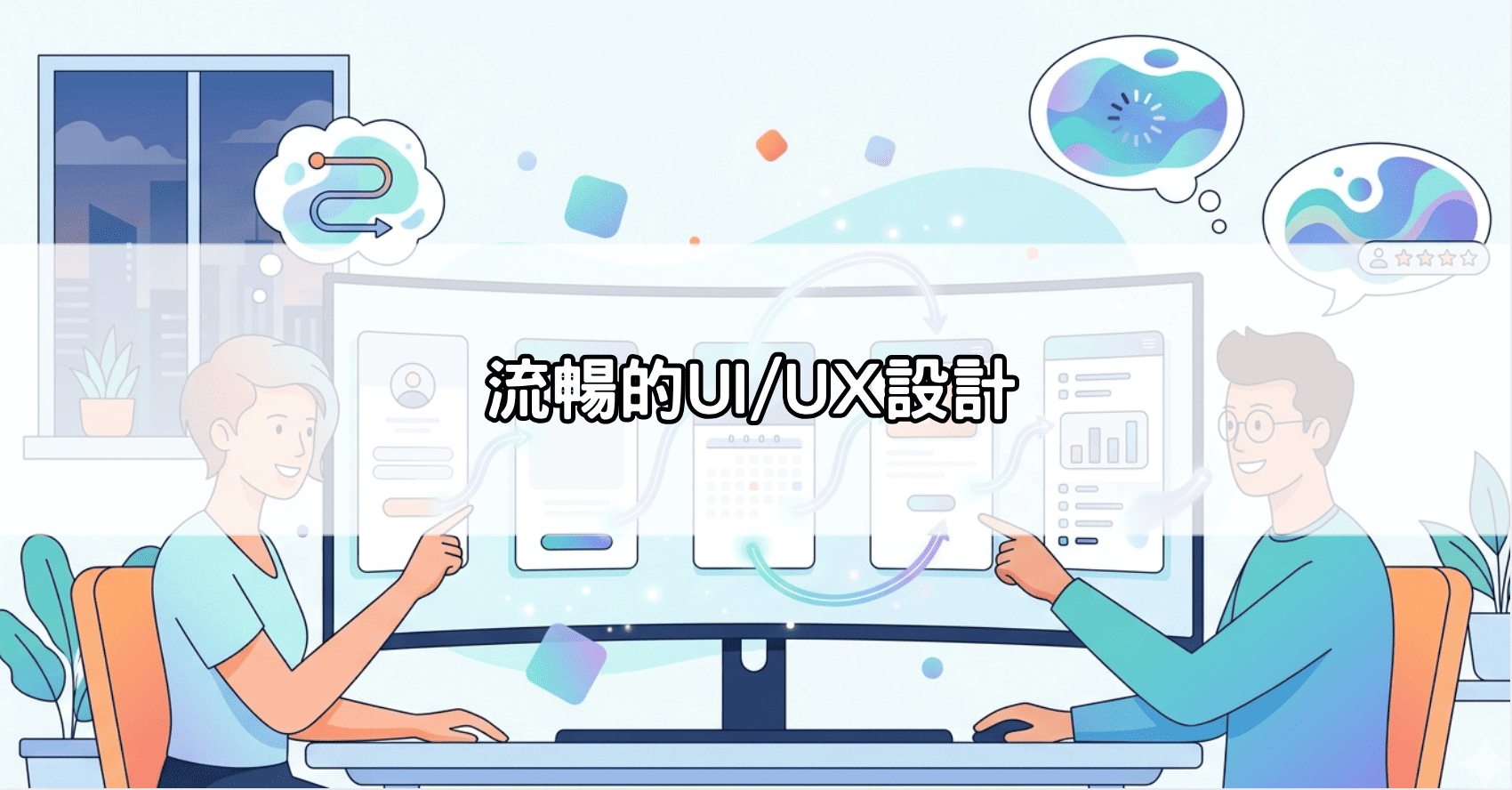 流暢的UI/UX設計